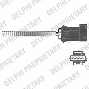 Delphi ES20341-12B1 Lambda sensor ES2034112B1