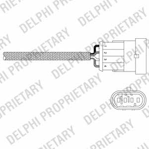 Delphi ES20344-12B1 Lambda sensor ES2034412B1