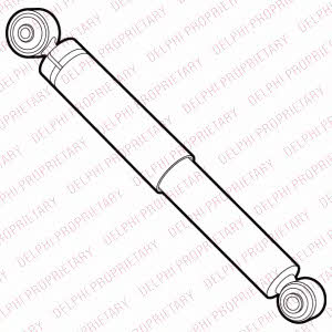 Delphi DG3574 Rear oil and gas suspension shock absorber DG3574