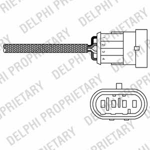 Delphi ES20231-12B1 Lambda sensor ES2023112B1