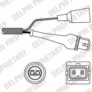 Delphi ES10240-12B1 Lambda sensor ES1024012B1