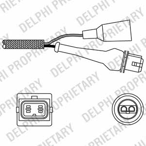 Delphi ES10242-12B1 Lambda sensor ES1024212B1