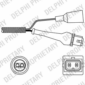 Delphi ES11000-12B1 Lambda sensor ES1100012B1