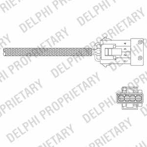 Delphi ES11035-12B1 Lambda sensor ES1103512B1
