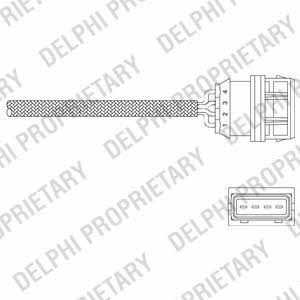 Delphi ES11036-12B1 Lambda sensor ES1103612B1