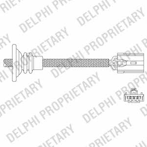 Delphi ES11038-12B1 Lambda sensor ES1103812B1