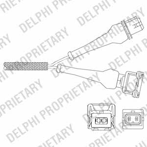 Delphi ES11041-12B1 Lambda sensor ES1104112B1