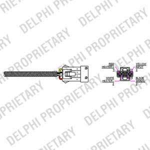 Delphi ES11042-12B1 Lambda sensor ES1104212B1
