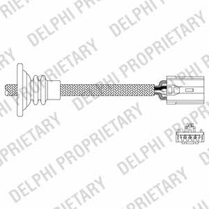 Delphi ES11044-12B1 Lambda sensor ES1104412B1