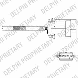 Delphi ES11053-12B1 Lambda sensor ES1105312B1