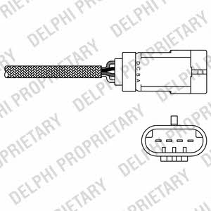 Delphi ES20311-12B1 Lambda sensor ES2031112B1