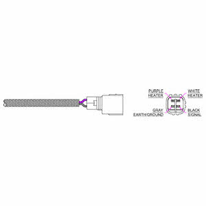 Delphi ES20325 Lambda sensor ES20325