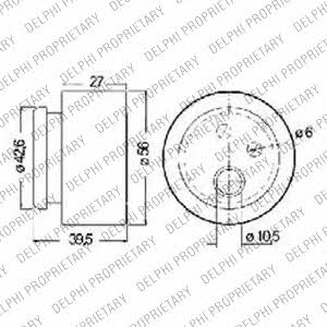 Delphi KDB163 Timing Belt Kit KDB163