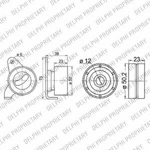 Delphi KDB245 Timing Belt Kit KDB245