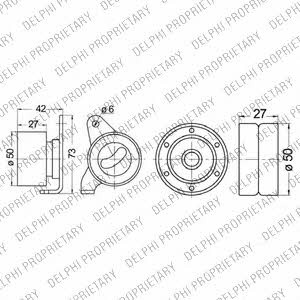 Delphi KDB248 Timing Belt Kit KDB248