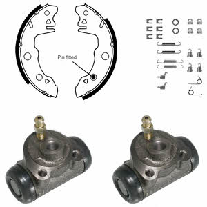 Delphi KP643 Brake shoe set KP643