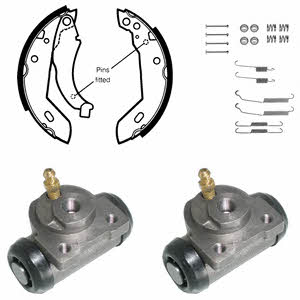 Delphi KP872 Brake shoe set KP872