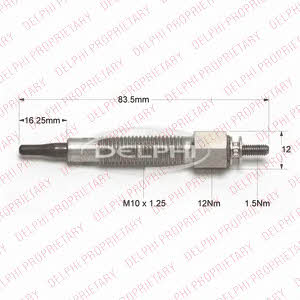 Delphi HDS815 Glow plug HDS815