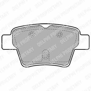 Delphi Brake pad set – price 96 PLN