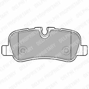 Delphi Brake Pad Set, disc brake – price 104 PLN