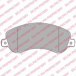 Delphi Brake pad set – price [object Object] PLN