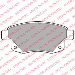 Delphi Brake pad set – price [object Object] PLN