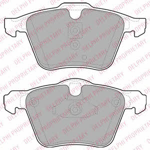 Delphi LP1968 Brake Pad Set, disc brake LP1968