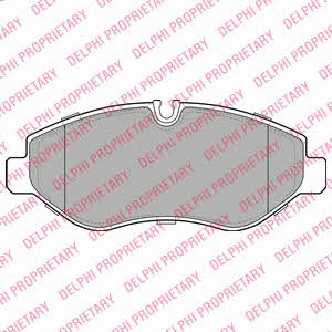 Delphi Brake pad set – price 138 PLN