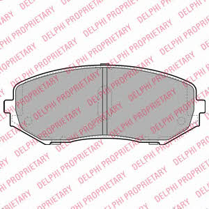 Delphi LP2001 Brake Pad Set, disc brake LP2001