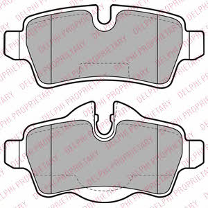 Brake pad set Delphi LP2022