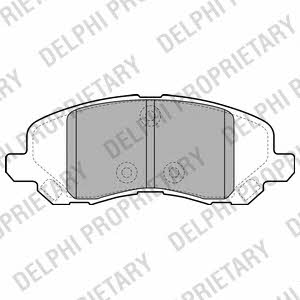 Delphi LP2038 Brake Pad Set, disc brake LP2038