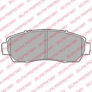 Delphi LP2046 Brake Pad Set, disc brake LP2046