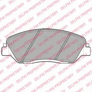 Delphi LP2048 Brake Pad Set, disc brake LP2048