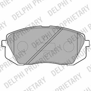 Delphi Brake Pad Set, disc brake – price 122 PLN