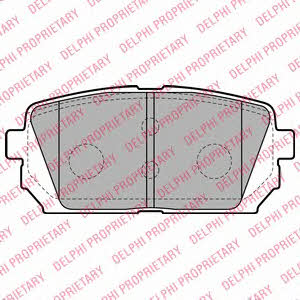 Delphi LP2051 Brake Pad Set, disc brake LP2051