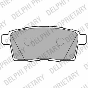 Delphi LP2052 Brake Pad Set, disc brake LP2052