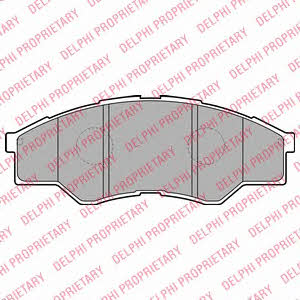 Delphi LP2060 Brake Pad Set, disc brake LP2060