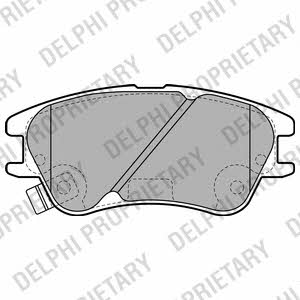 Delphi LP2062 Brake Pad Set, disc brake LP2062