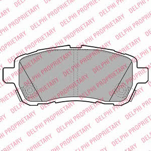 Delphi Brake pad set – price [object Object] PLN