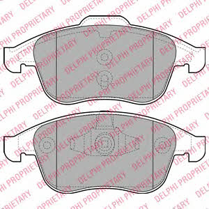 Delphi Brake Pad Set, disc brake – price 112 PLN