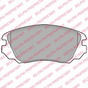 Delphi Brake Pad Set, disc brake – price 140 PLN