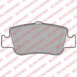 Delphi Brake Pad Set, disc brake – price 90 PLN