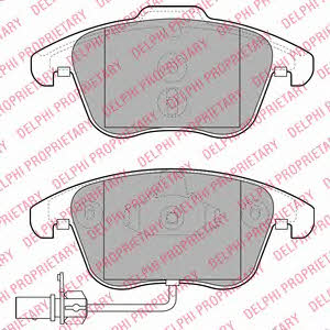 Delphi Brake pad set – price 158 PLN