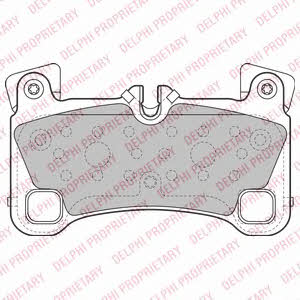 Delphi LP2118 Brake Pad Set, disc brake LP2118