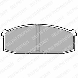 Delphi LP219 Brake Pad Set, disc brake LP219