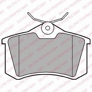 Delphi Brake pad set – price 78 PLN