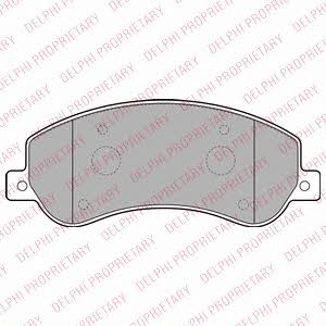Delphi LP2257 Brake Pad Set, disc brake LP2257