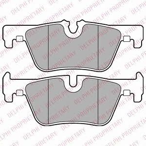 Delphi Brake pad set – price [object Object] PLN