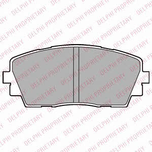 Delphi LP2296 Brake Pad Set, disc brake LP2296