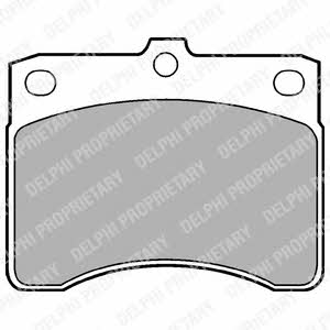 Delphi LP578 Brake Pad Set, disc brake LP578